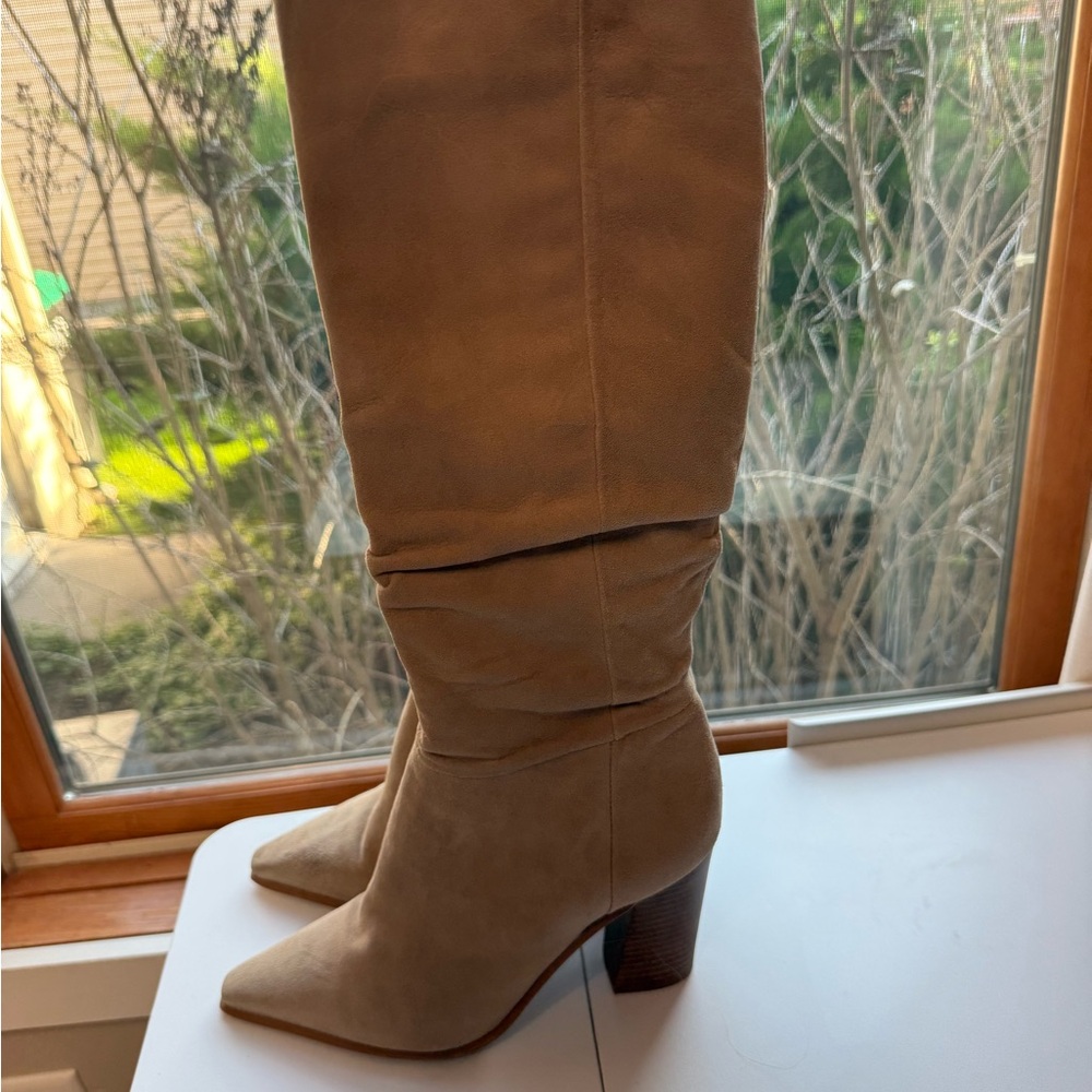 Vince Camuto Tan Knee-High Boots